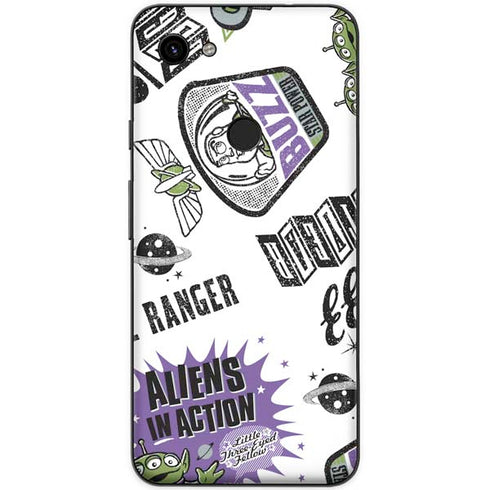 Disney Toy Story Aliens In Action Google Pixel 3a XL Skin